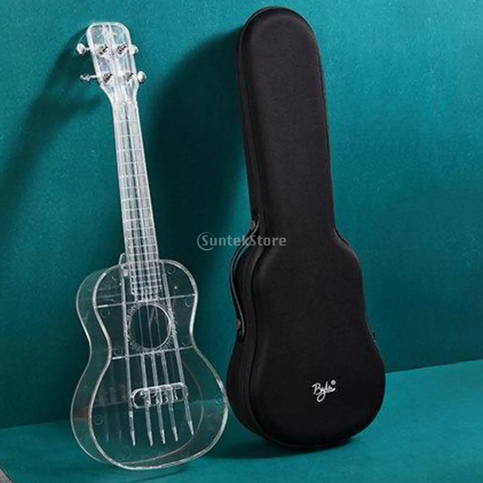

23 Inch Ukulele Hawaiian Guitar W/ Storage Bag Gift for Families Friends