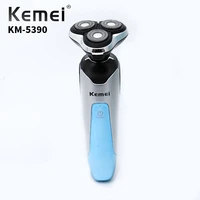kemei 4 in 1 electric shaver quality material nose hair trimmer electric shaver mens daily necessities shaving machine km 5390