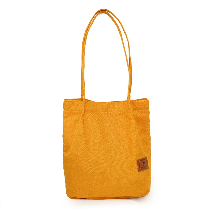 

Female 2018 New Korean Fashion Bucket Bag, Leisure Canvas Handbag, Literature and Art Single Shoulder Slant Bag