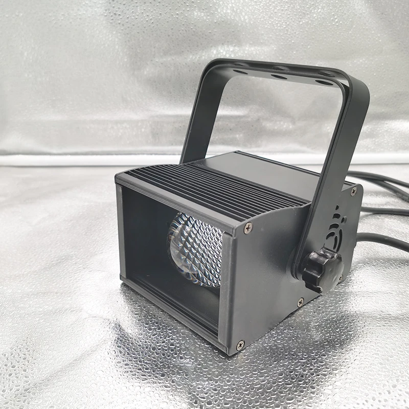 

Mini COB 60W PAR Light Dmx512 LED Scene Spotlight White Disco Stage Lighting Effect Projector for Wedding Party Event Decoration
