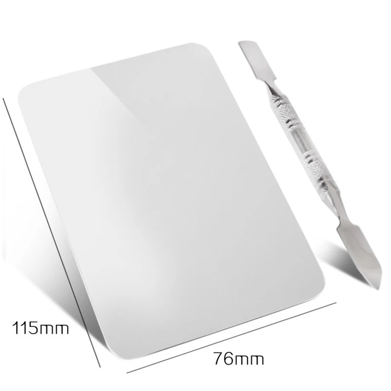 1 шт. основа смешивание инструмент для макияжа прямоугольная палитра красоты из