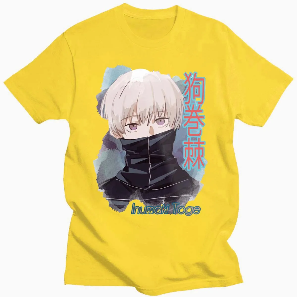 

Japanese Anime Jiu-Jitsu Character Harajuku T-Shirt Unisex Kawaii Summer Cotton Crew Neck Top 3D Printing Daily Casual Clothes