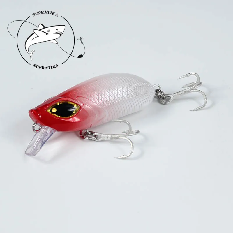 

Lifelike 3D Eyes Diving Depth 1.5-2M Plastic Fishing Bait Artificial Minnow 8G/5CM Anti-Corrosion Bionic Fishing Lure Hard Bait