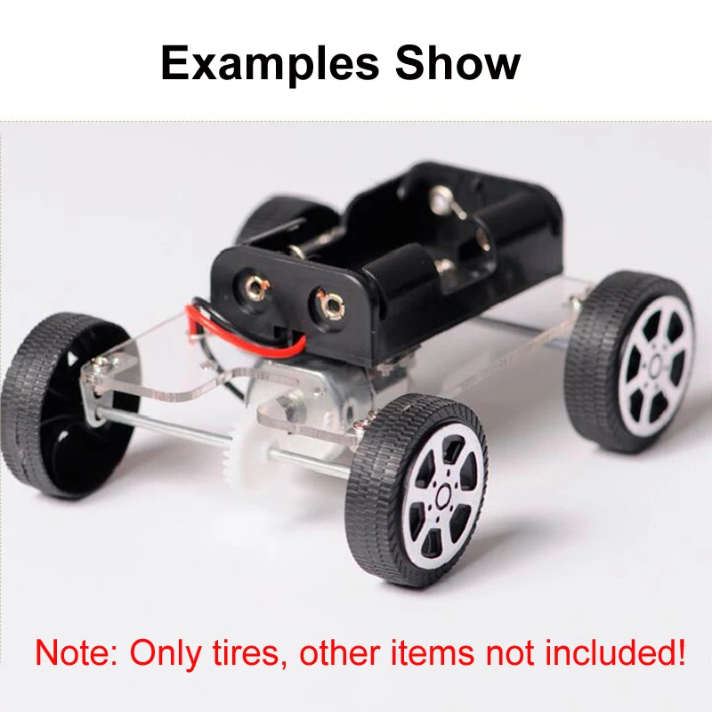 RC игрушки колеса автомобиля с комплект оси цветные резиновые шины прочные