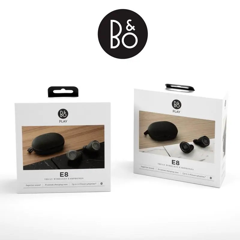 Bang & Olufsen Beoplay E8 в черном и сером цветах. | Электроника