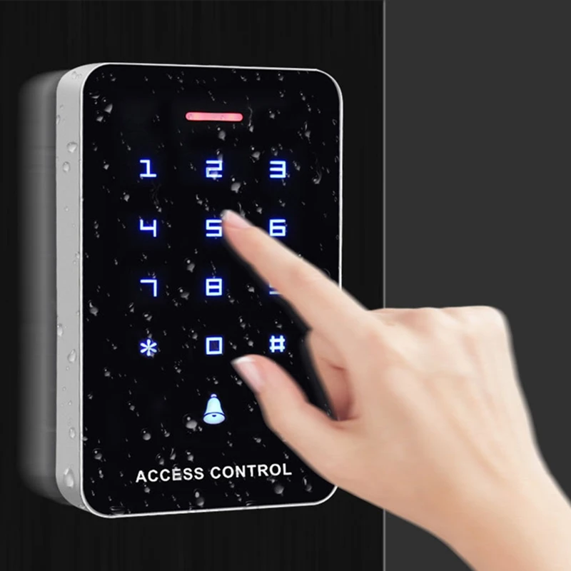 Нажимная панель контроля доступа Лер контроля доступа Клавиатура RFID считыватель карт для смарт-системы блокировки двери нажмите пароль контроль доступа