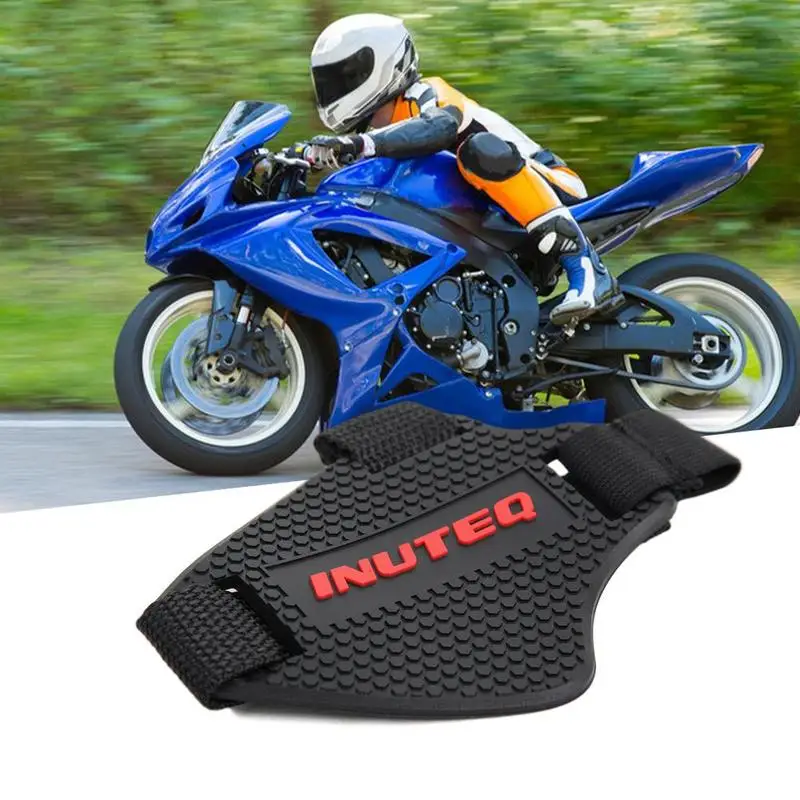 

Black Motorcycle Shoes Protective Motorcycle Motorbike Boot Boots Shift Cover Shoes Shifter Guards Gear Protector Sock Moto M8I6