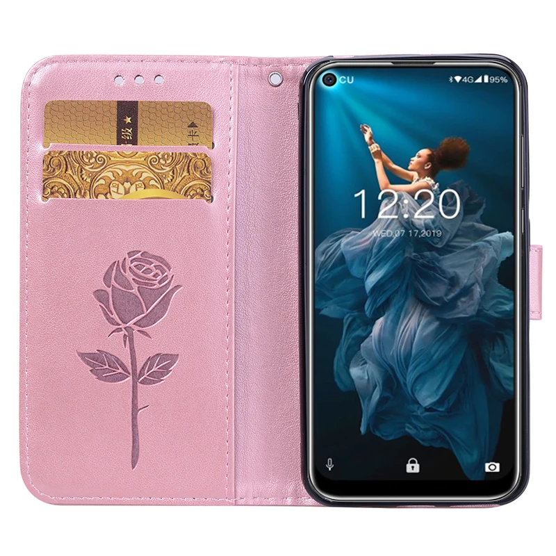 Oukitel C17 Pro Чехол 6,3" защитный из искусственной кожи чехол флип для телефона Funda Oukitel C17Pro C17 Pro MT6763 чехол-кошелек с отделением для карт
