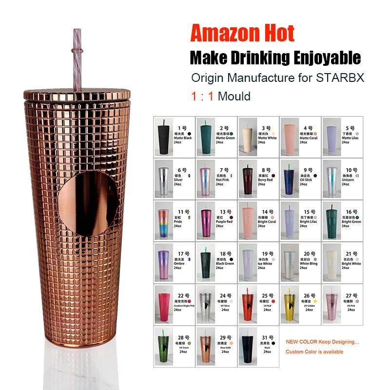 Новинка 2022 кружка с шипами для холодной кружки пластиковая ананасов соломинкой и