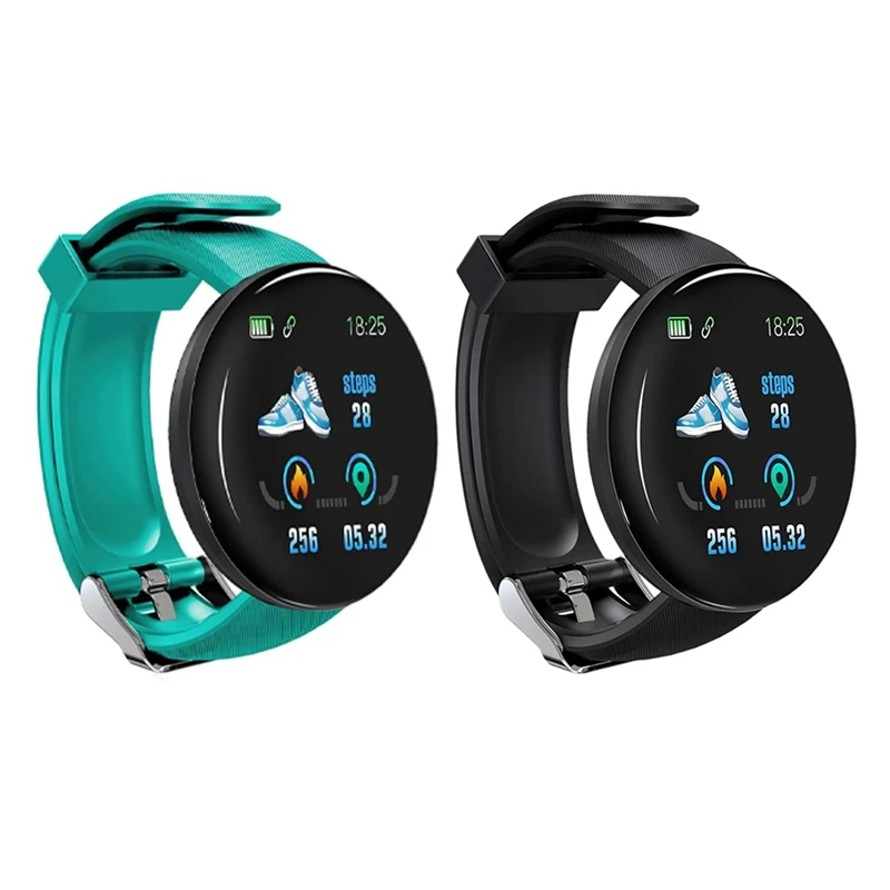 Bluetooth Смарт часы фитнес трекер пульсометр кровяное давление цвет Sn