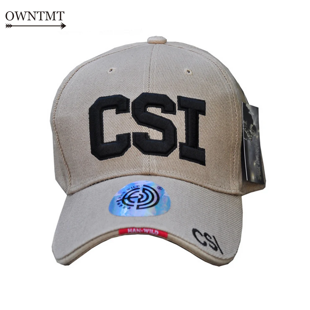 Высокое качество CSI бейсбольная кепка для мужчин Snapback Bone армейская тактическая