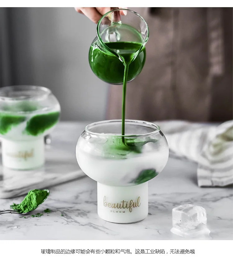 Скандинавская простая большая чашка для напитков йогурт завтрак кофейная