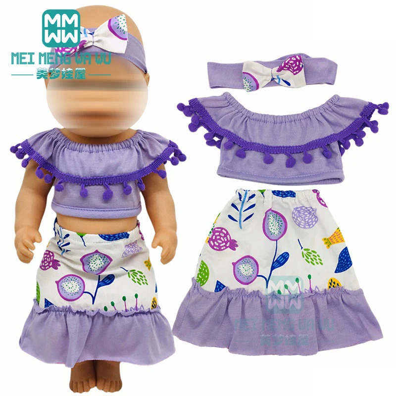 Одежда для кукол подходит новорожденных 43 см аксессуары и американская кукла
