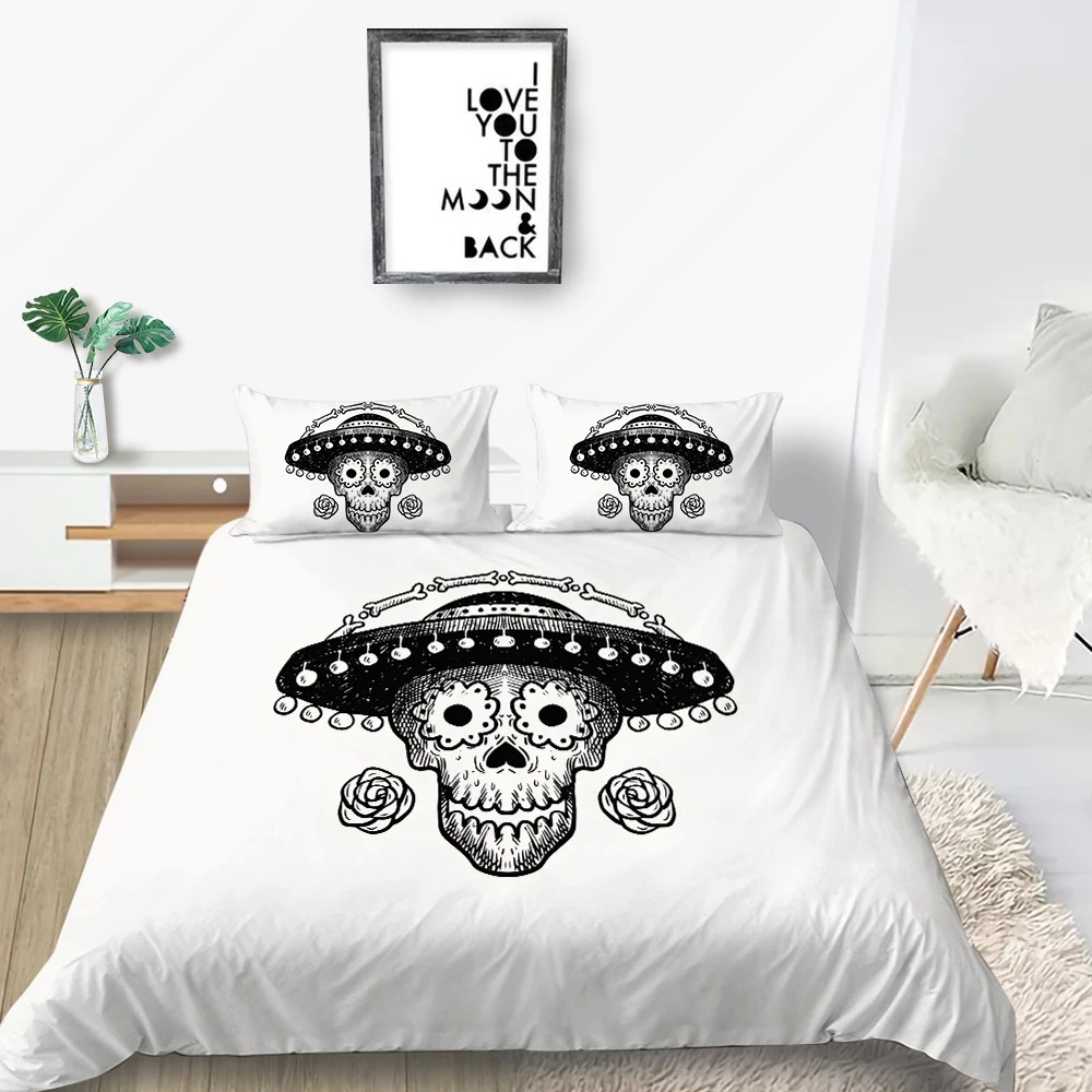 Комплект постельного белья с цветочным рисунком модный простой ковбойский