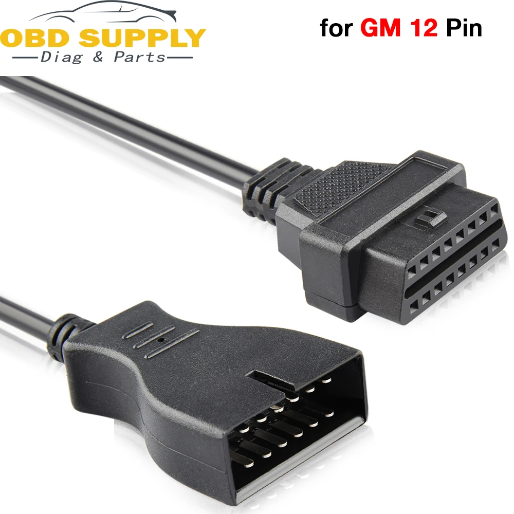 2018 новейший для GM 12 Pin GM12 до 16 автомобильный диагностический кабель OBDII OBD 2
