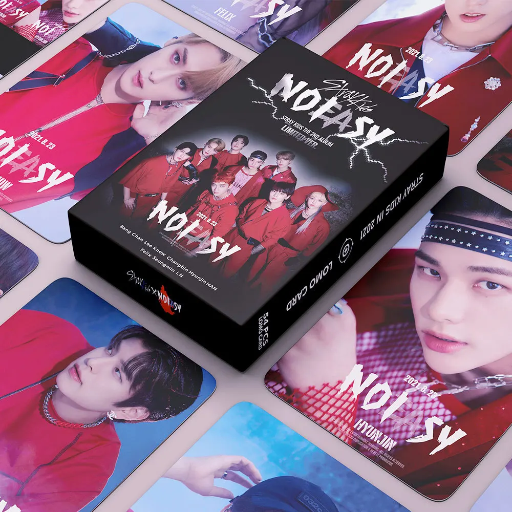 54 шт./компл. Kpop Stray Kids NOEASY новый альбом Lomo Открытки Высокое качество HD фото Straykids