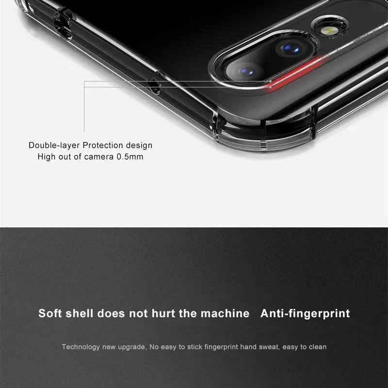 Для Xiao mi Red mi Note 8 Pro Чехол Силиконовый противоударный Красный mi 7 6 Note 7 6 5 Pro прозрачный защитный чехол для Xio mi 9t K20