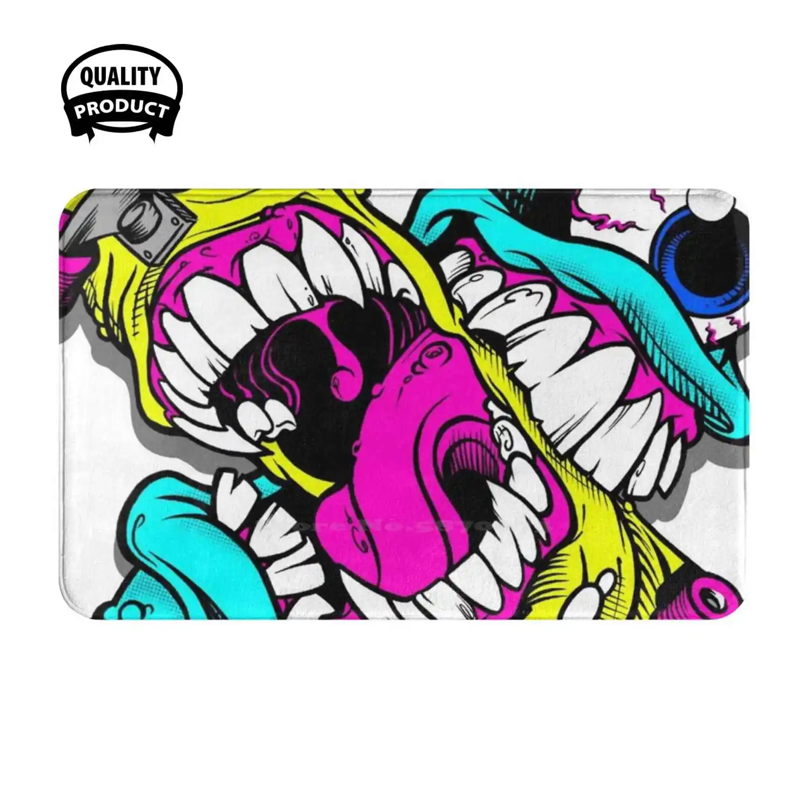 Скейтборд на экстремальную мягкую подушку домашний ковер дверной коврик