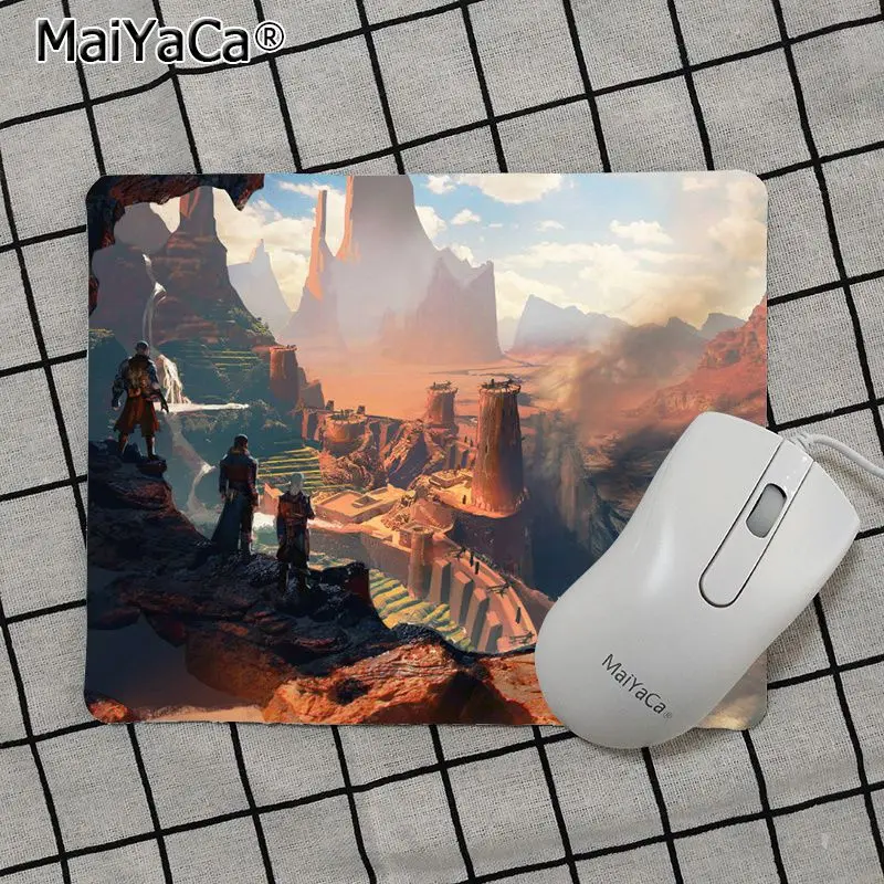 MaiYaCa высокое качество Дракон возраст инквизиция игра силиконовый коврик для мыши
