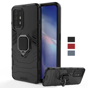 for oppo reno5 z case cover magnetic ring kickstand holder shockproof tpu bumper armor back cover reno 5z phone case reno 5z 5g free global shipping