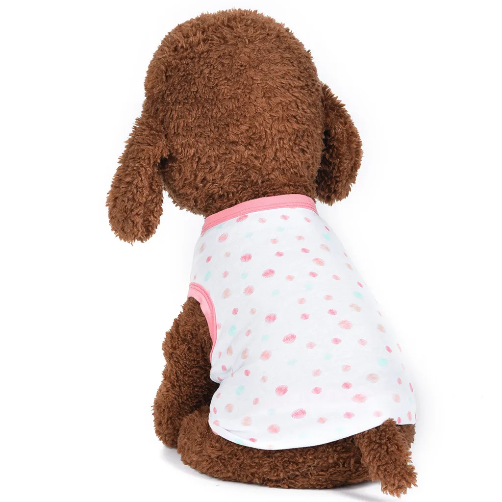 Жилет для собак чистый волнистый узор жилеты домашних животных летняя дышащая