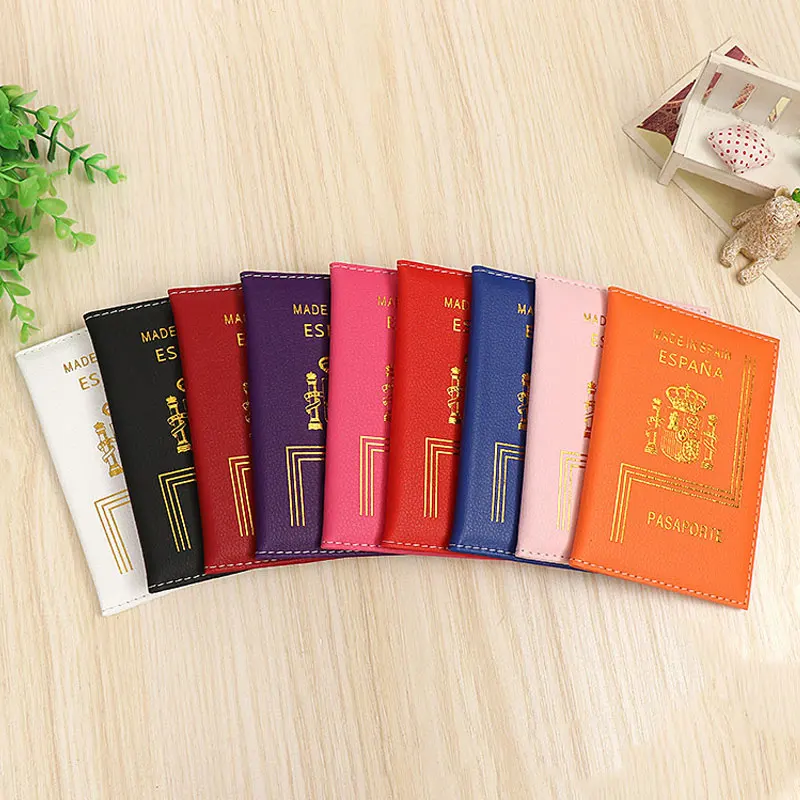 Чехол для паспорта из мягкой искусственной кожи защитный чехол в деловом стиле