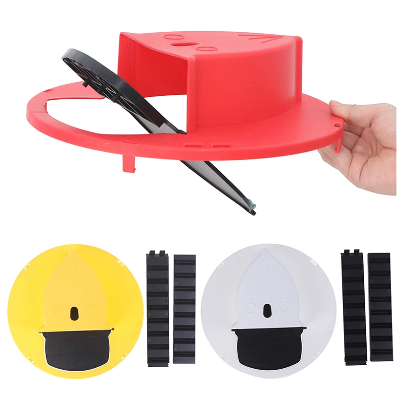 

Plastic Flip Barrel Cover High Efficiency Mouse Trap Intelligent Continuous Mouse Trap