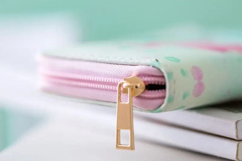 Модный длинный кошелек Disney с рисунком русалки милый вместительный клатч