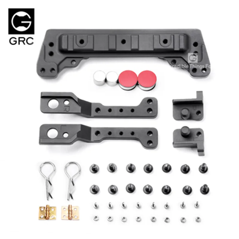 1/10 TRX4 bootable cover kit кронштейн отсека двигателя крышка машины петля магнит