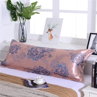 new double pillowcase satin jacquard 1 21 5 meters long lovers wedding ice silk extended pillowcase