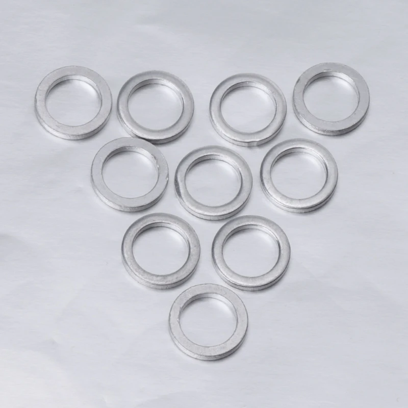 

10Pcs 2mm Bicycle Chain Wheel Screw Washer Aluminum Spacer Double Change Single