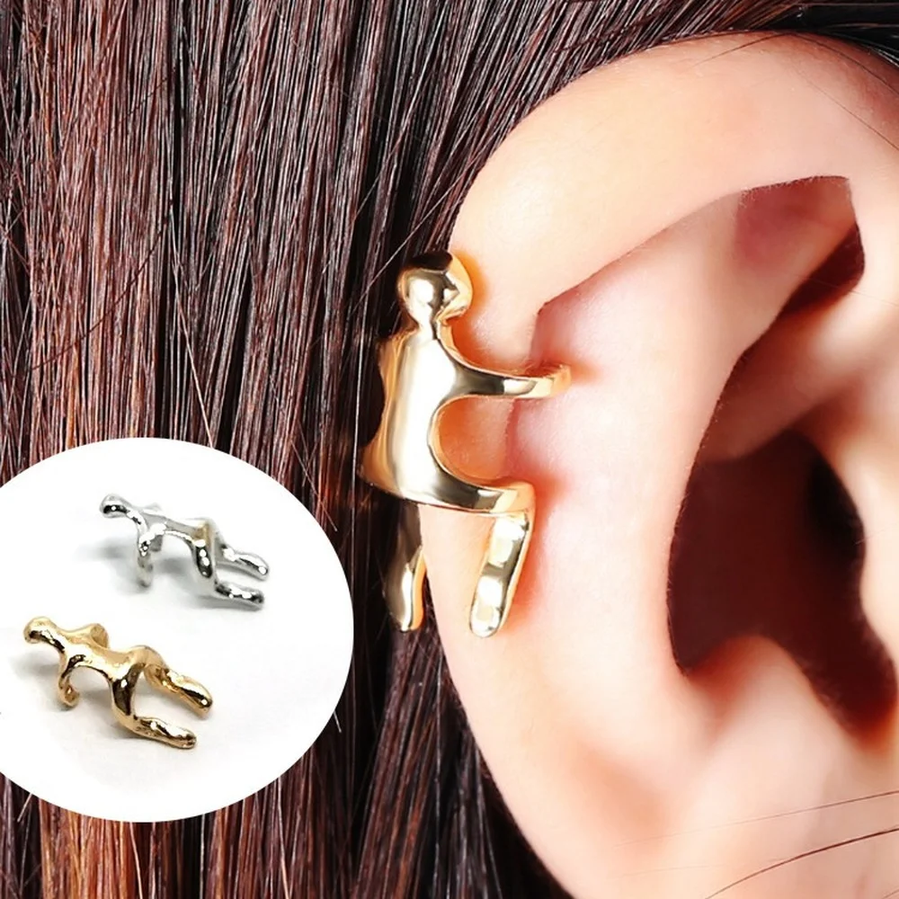 

New Earrings For Women Jewelry Grunge Earring Body Leaf Earring Korean Fashion Long Earrings Trendy 2021 Eaf Cuff Wholesale