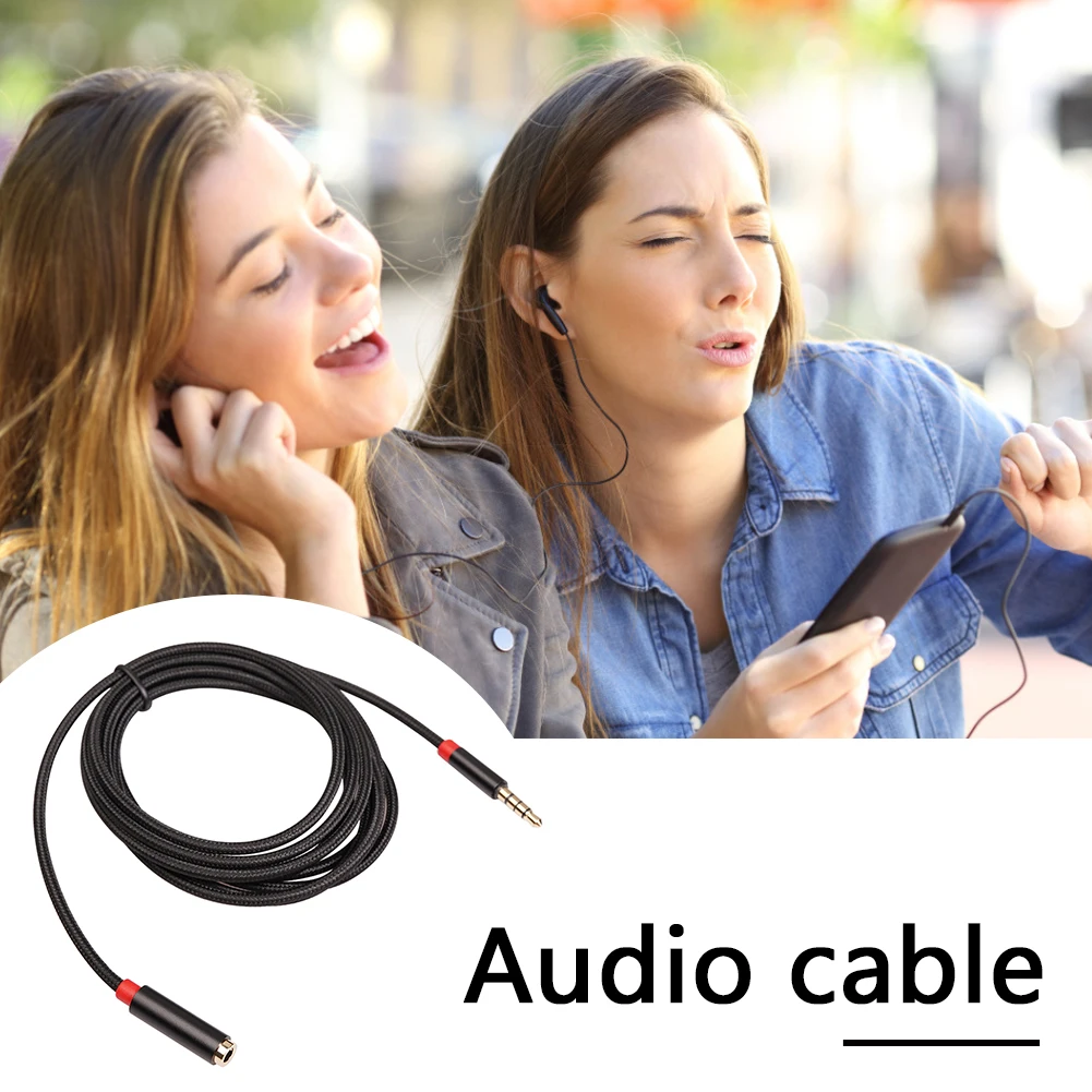 AUX-кабель с разъемом 3 5 мм для наушников динамиков ТВ DVD Папа-мама удлинитель аудио