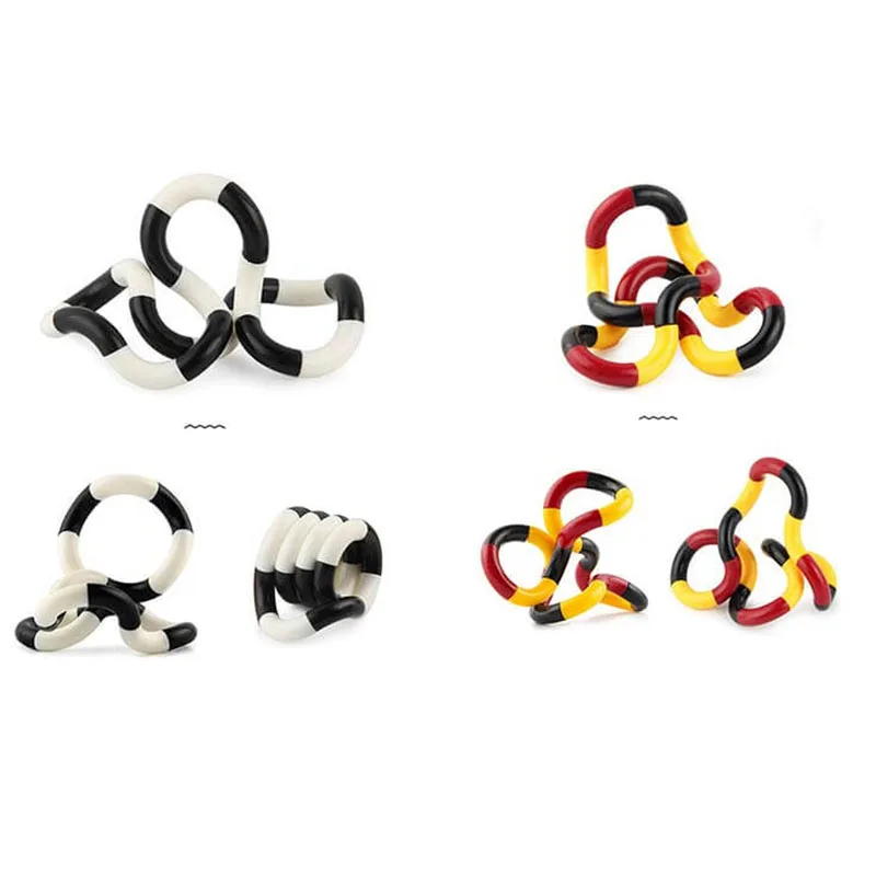 

Fidget Toys School Decompression Children Anti- Anti Anti Stress Twist Adult Child Deformation Stress Relief Rope Pop