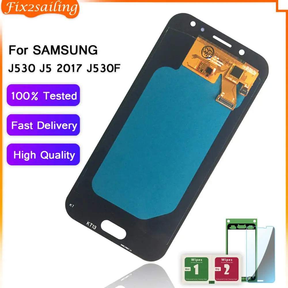 Супер AMOLED ЖК для Samsung Galaxy J5 2017 j530 J530F дисплей кодирующий преобразователь