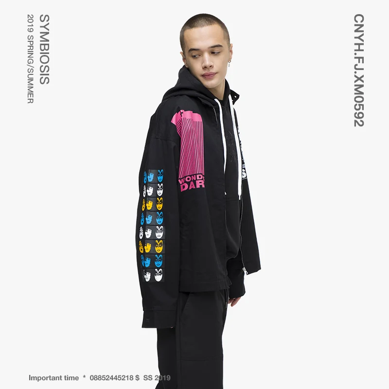 VIISHOW мужские куртки, Брендовые куртки с принтом граффити, Chaqueta Hombre, уличная одежда, мужские куртки и пальто, кардиган, JC1172191