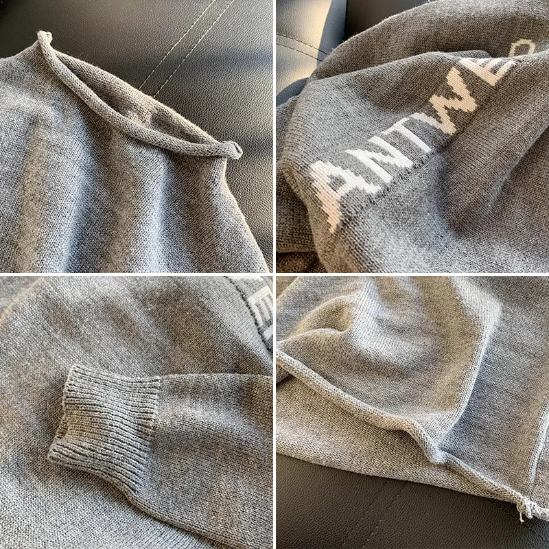 Privathinker Женский 2020 жаккардовый принт круглый ворот пуловер свитер женский