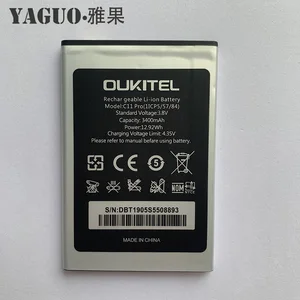 100% новый аккумулятор Oukitel C11 PRO 3400 мАч запасная батарея для Oukitel C11Pro мобильный телефон аккумулятор