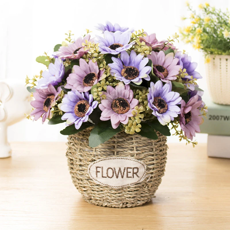 Американский пасторальный стиль моделирование белье в горшках искусственные