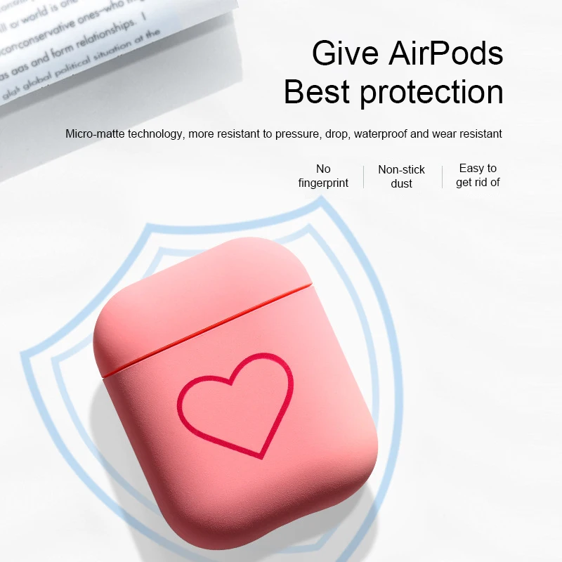 AirPods чехол Bluetooth беспроводные наушники чехол для AirPods Защитная крышка аксессуары для кожи для Apple Airpods зарядная коробка