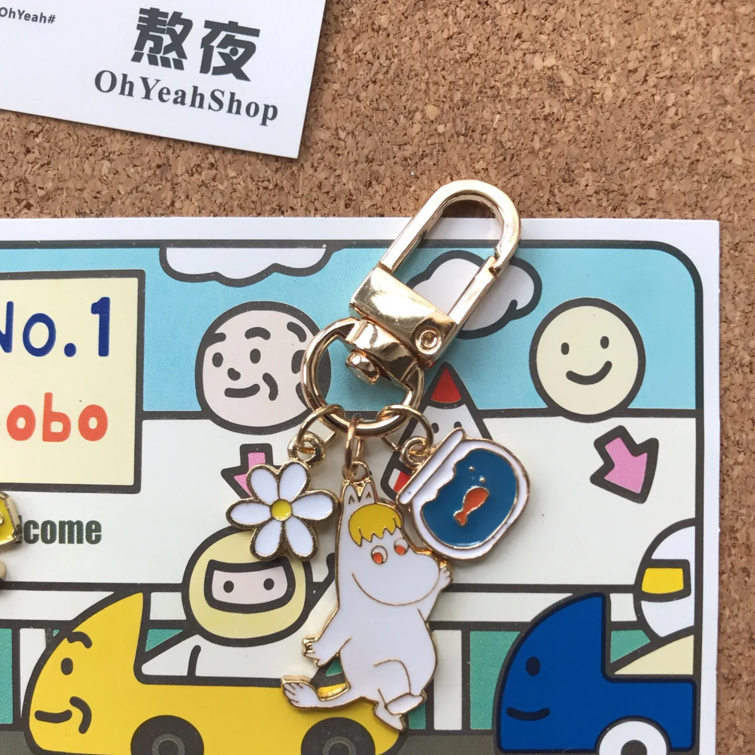 Moomin брелок со знаком супер героя Minor U диск airpods Bluetooth гарнитура набор защиты кулон