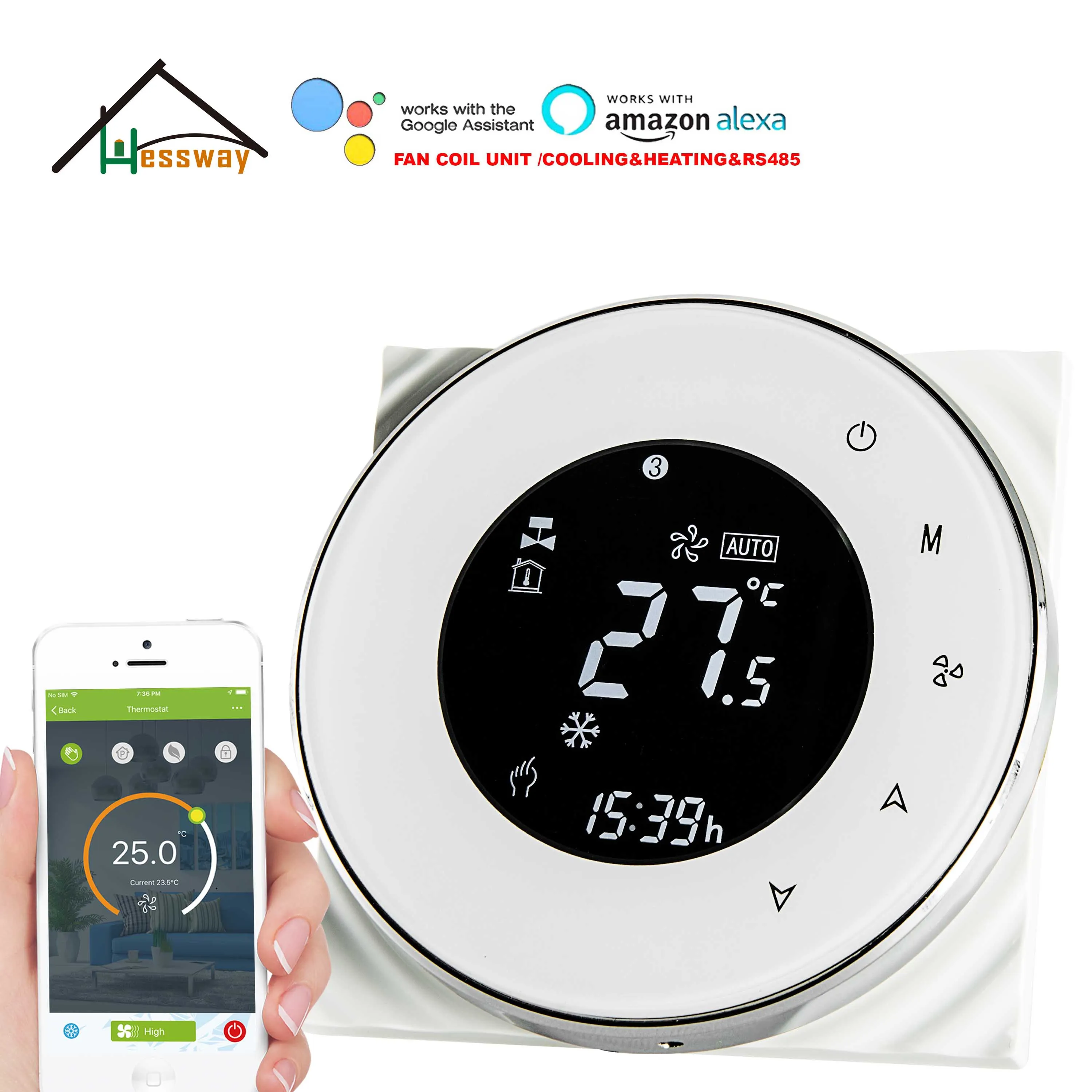 Термостат HESSWAY 4p и 2p RS485 с поддержкой Wi Fi|Приборы для измерения температуры| |