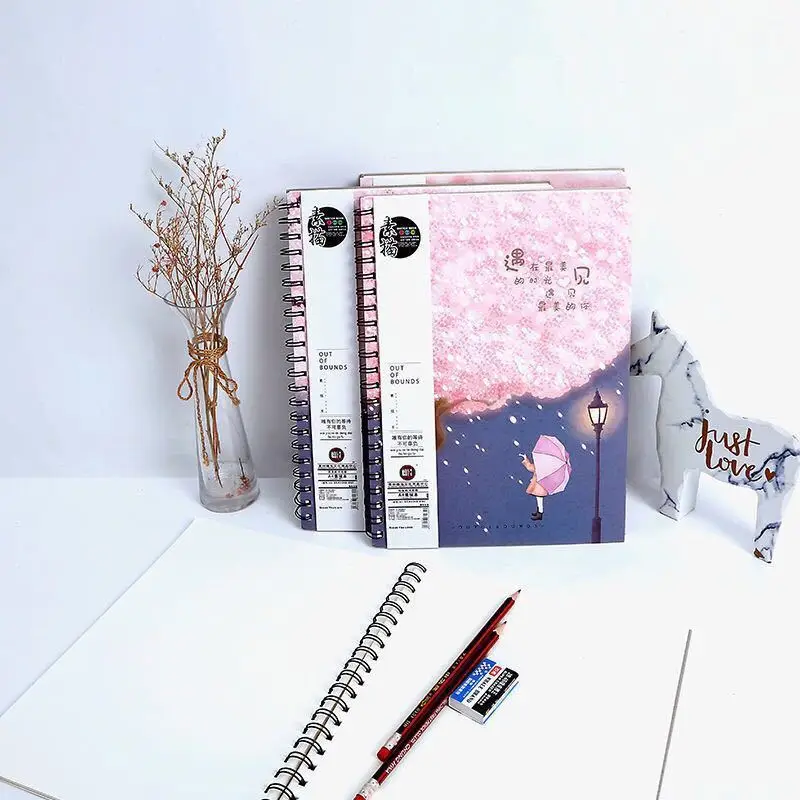 

New Sketchbook A4 Art Students Special Hand-painted This Student Cute Children's Drawing Book Thick Paper Blank Thickening