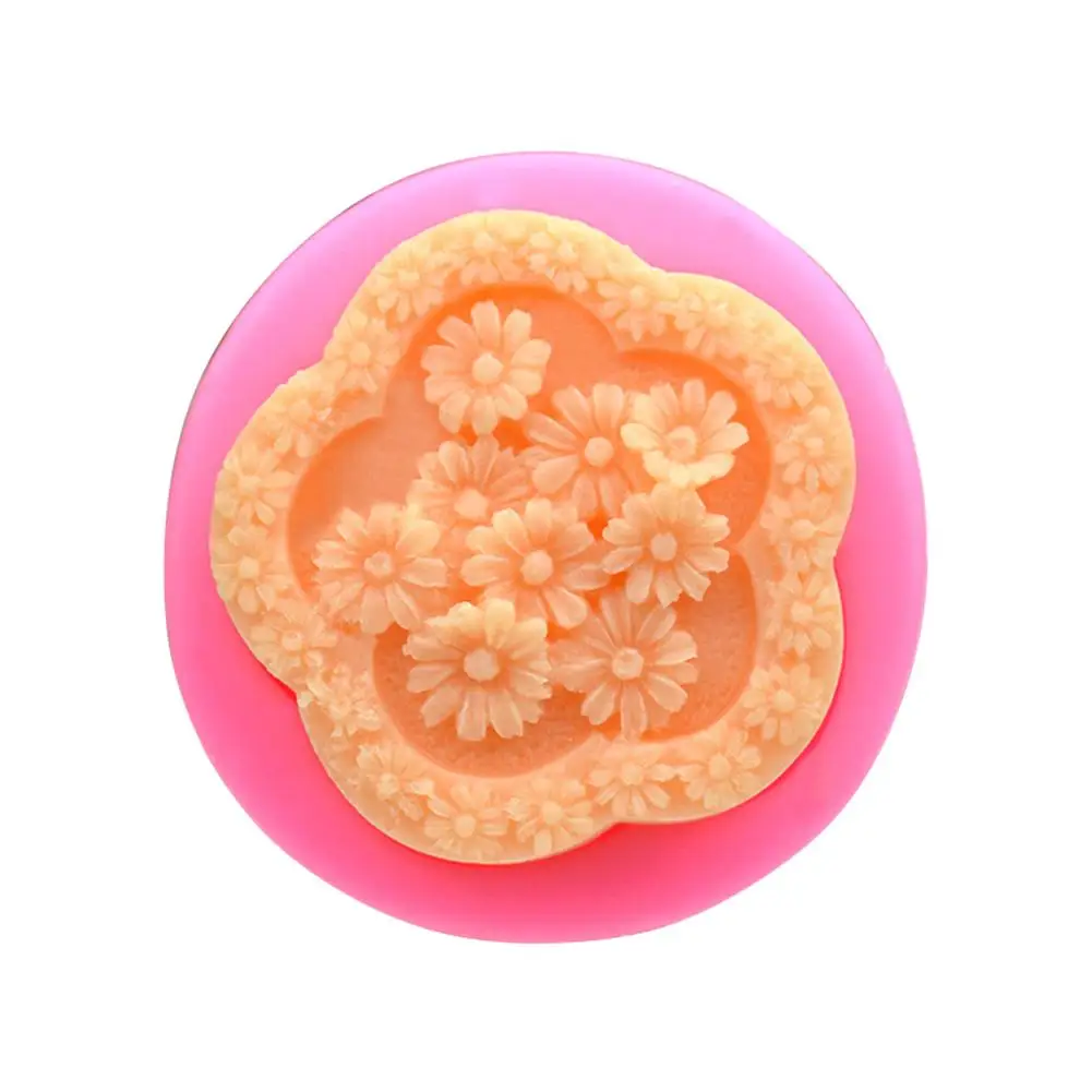 Силиконовая форма сделай сам для изготовления цветов маргариток мыла торта | Дом