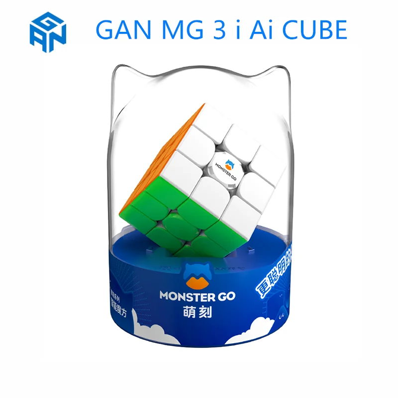 GAN MG3i cube 3x3 Monster Go cube GAN MG 3i Ai Smart Cube Cubo inteligente GAN MG3i 3x3, GAN MG3i cube 3x3 Monster Go cube GAN MG 3i Ai Smart Cube GAN Cubo cubo m&aacute;gico profesional 3x3x3 Speed cube APP Smart cube-1