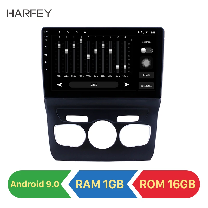 Harfey gps 10 1 &quotАвтомобильный Радио автомобильный мультимедийный плеер Android 9 0 для 2013