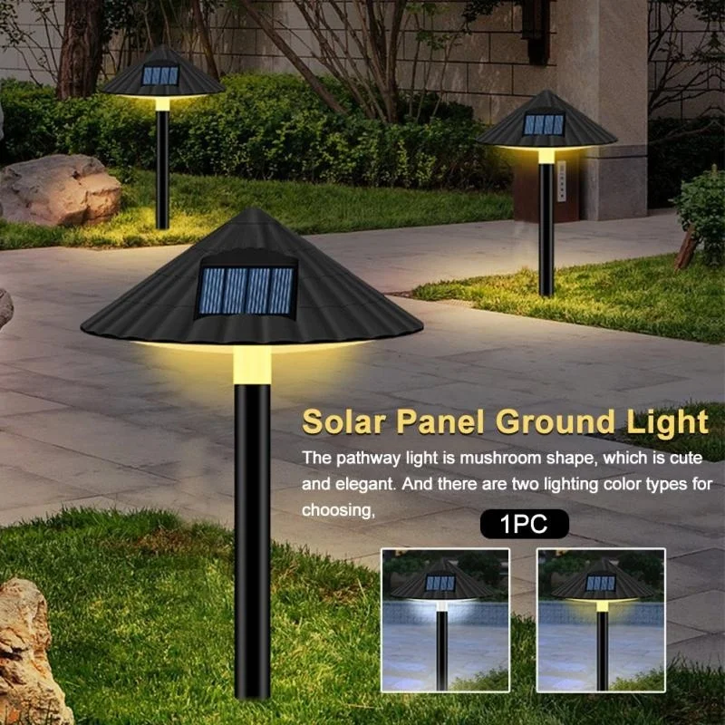 Новинка уличный водонепроницаемый светильник на солнечной батарее для газона с