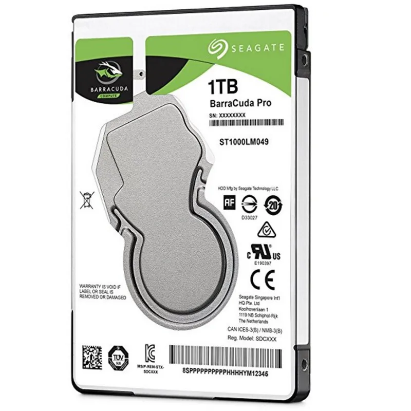 Внутренний жесткий диск Seagate 1 ТБ 2 5 дюйма SATA3 для ноутбука 7 мм 7200 об/мин SATA 6 ГБ/сек.