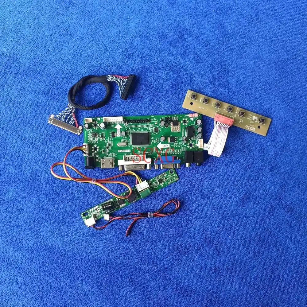 

Kit LCD LED Matrix Fit LM238WF4/LM238WF5 Panel 30-Pin LVDS VGA DVI HDMI-compatible 1920*1080 M.NT68676 Drive Controller Board