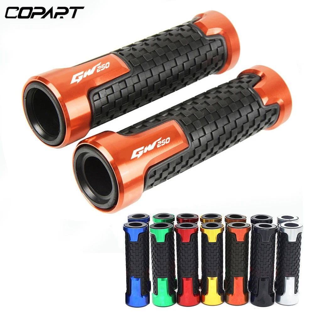 

Motorcycle Handlebar Grip CNC PVC Anti-Skid 7/8''22mm Handle Bar Motorbike grips End For SUZUKI GW 250 SV650S GSX650F GW250